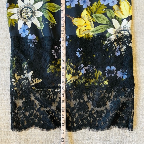 🔥 HP 🔥 Erdem Keni Floral Lace And Cady Dress - Picture 12 of 14